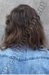 Head Hair Man Woman Casual Slim Average Street photo references